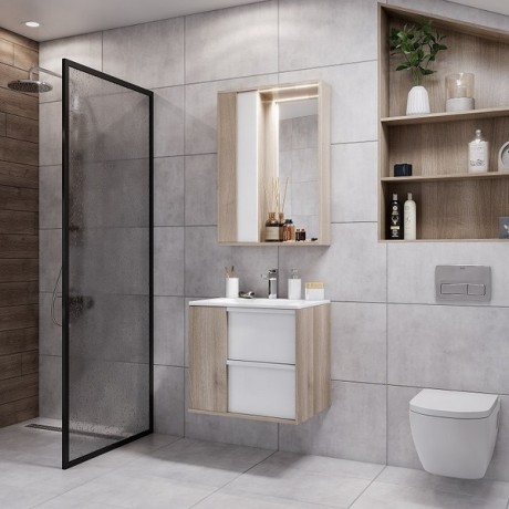 Тумба с раковиной Aquaton Бостон 75