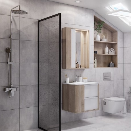 Тумба с раковиной Aquaton Бостон 75