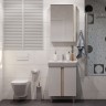 Тумба с раковиной Aquaton Кантри 60 Белый/Дуб Верона