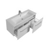 Тумба с раковиной Aquaton Мадрид 100 М 2 ящика