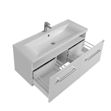 Тумба с раковиной Aquaton Мадрид 100 М 2 ящика
